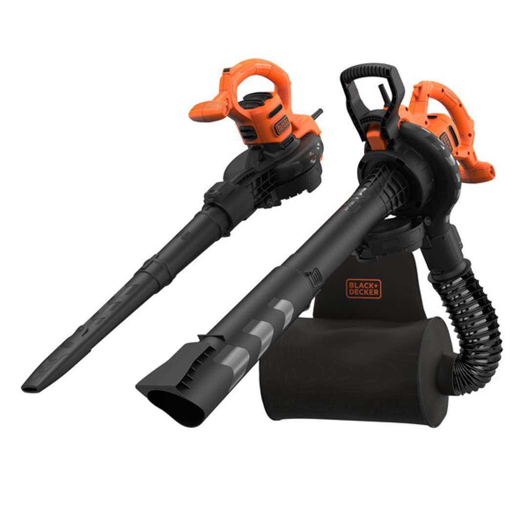 Black & Decker Black+Decker Gartenmaschinen - Elektro-Laubsauger 3-In-1, 2900 W Beblv290-Qs