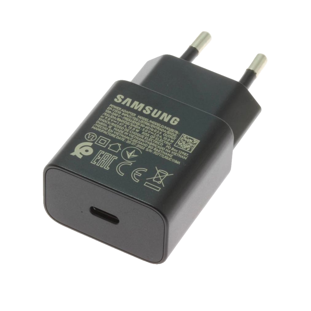 Samsung EP-T1510EBE 15W USB-C Wall Charger OOB Bulk - Replacement Packaging - Black - Bild 2