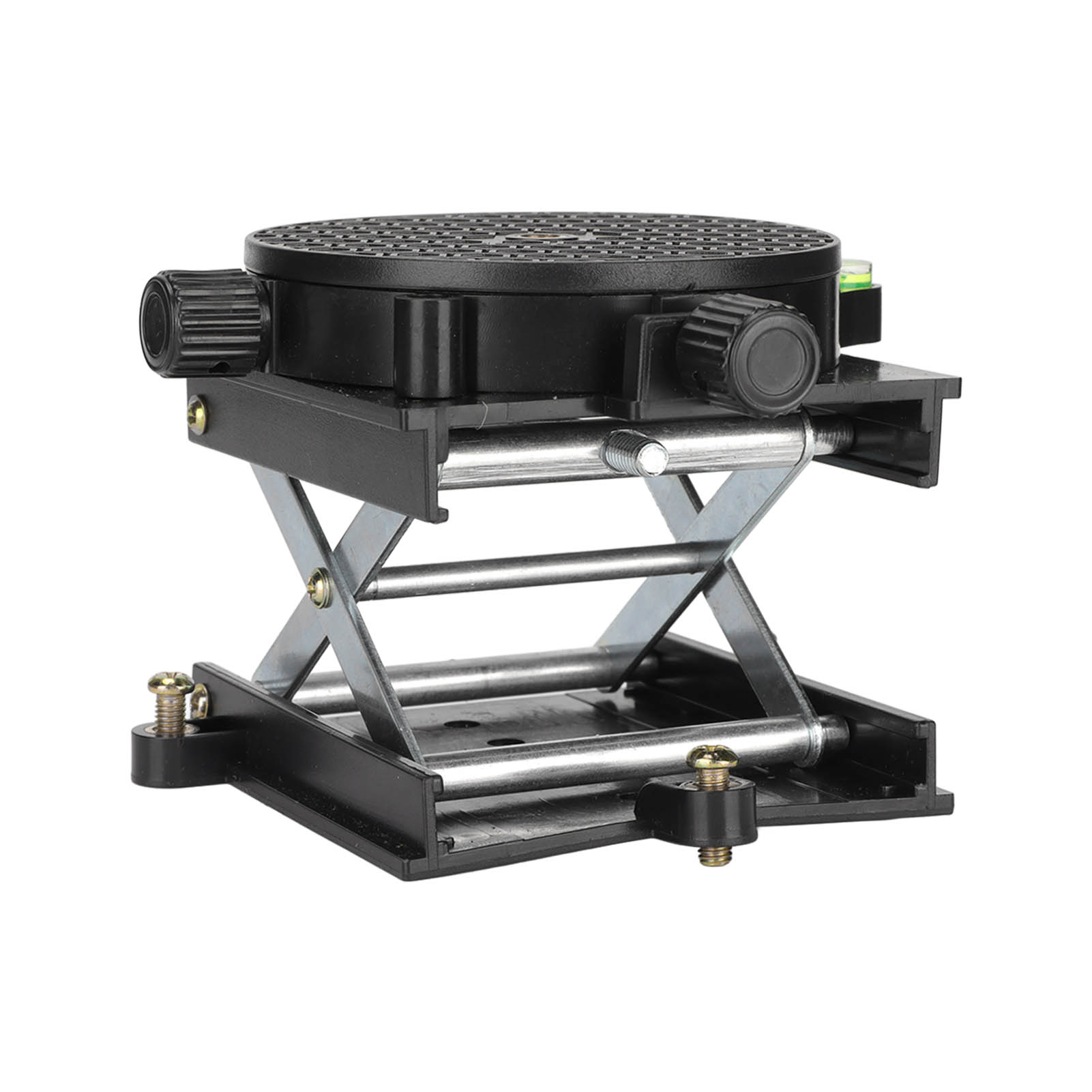 Plateforme élévatrice à ciseaux extensible, alliage d'aluminium, réglage 360°, 6,5 cm