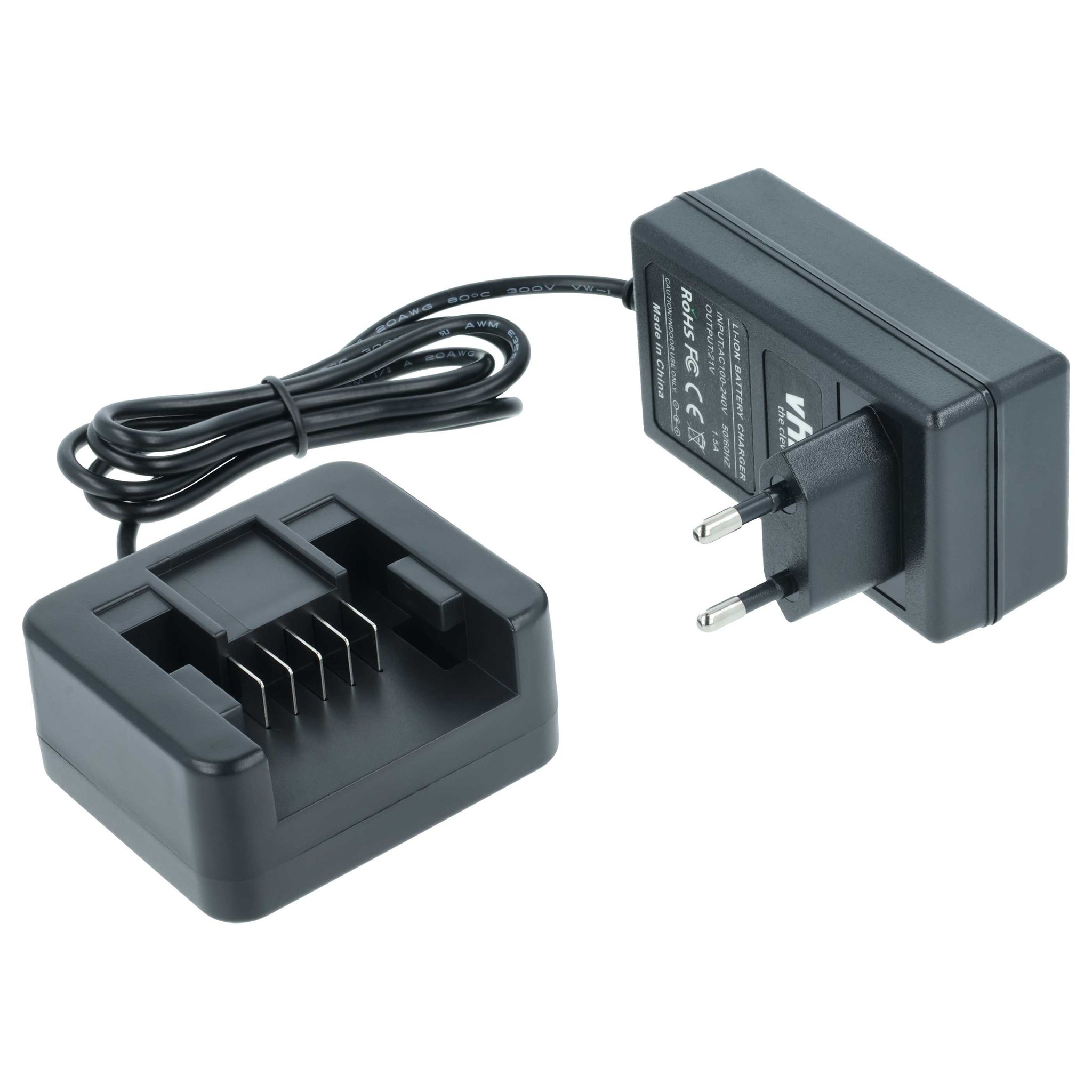 Caricabatterie Compatibile Con Fromm P318, P326, P327, P328, P329 Batterie Li-ion Di Attrezzi (18v) - Vhbw VHBW