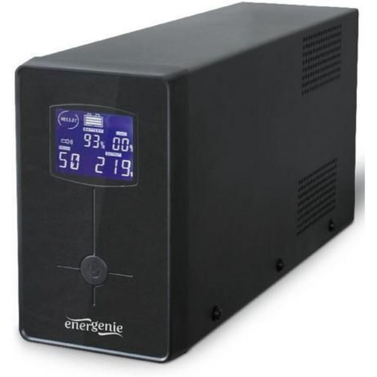 EnerGenie EG-UPS-032 - USV - AC 220 V - 510 Watt - 850 VA 8 At - USB - Ausgangsanschlüsse: 3 - schwarz - Image 6