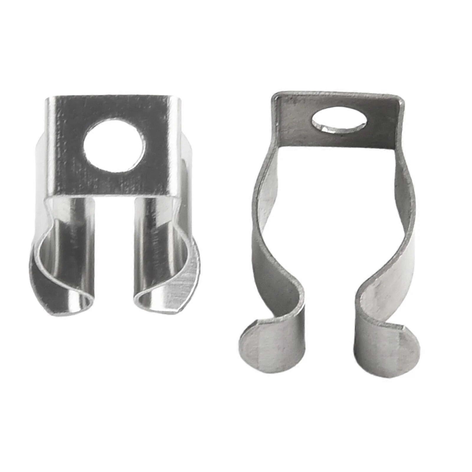 Pinces à ressort pour outils, acier inoxydable, ouverture 6 à 28 mm, lot de 10