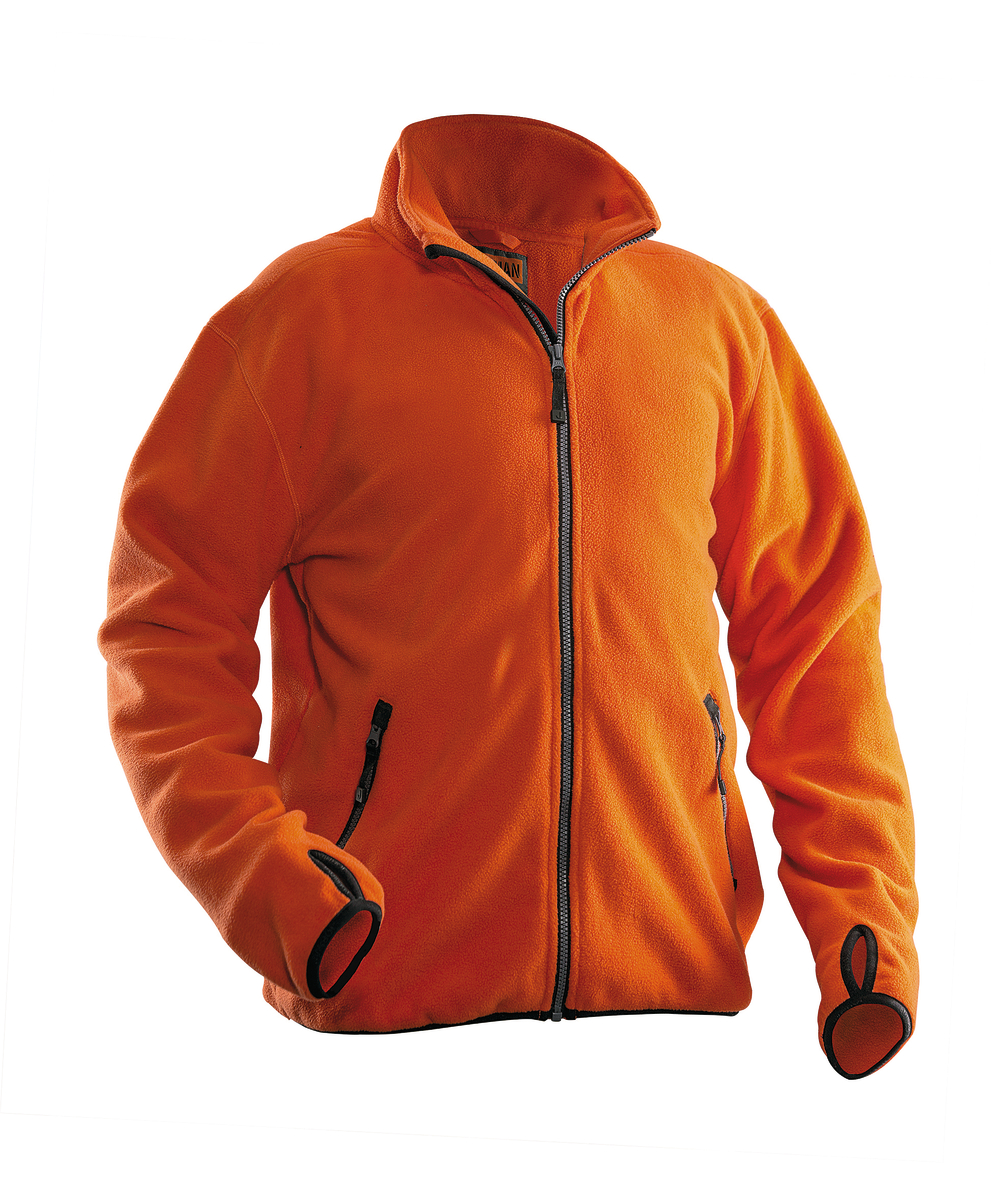 Fleecejacke 5501 Orange Größe Xxl - Jobman