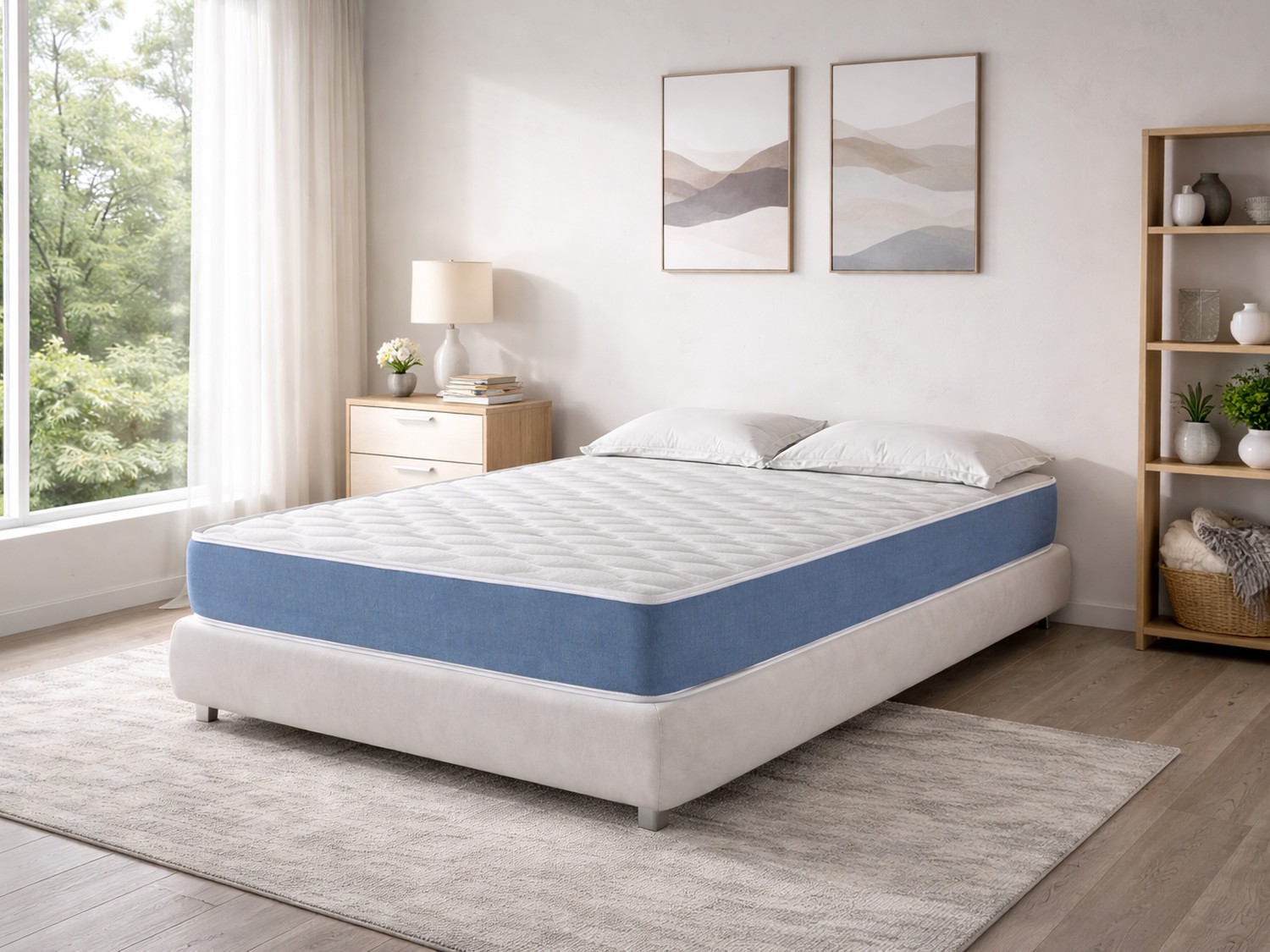 Matelas 140x180 Ares, Epaisseur 16 Cm, Noyau De Moussee Respirante