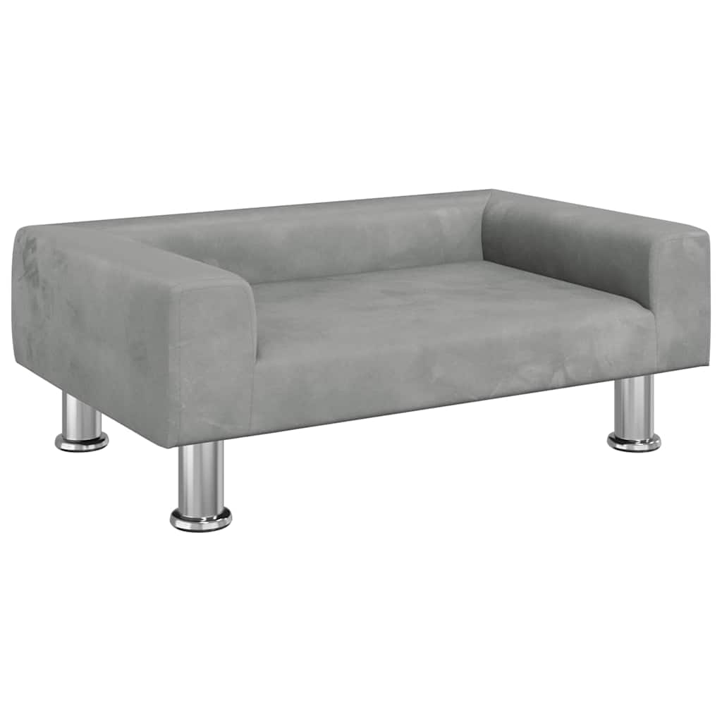 VidaXL Hundebett grau 70 cm, 26,5 cm, 70 cm - Image 3
