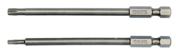 Yato Torx Security Bit-Set T10 X 100 Mm, T25 X 100 Mm, 2-Tlg.