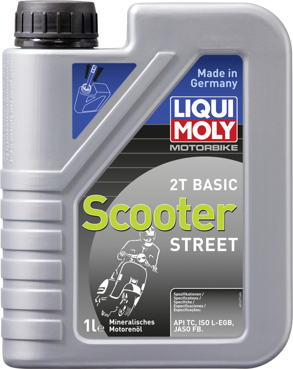 Liqui Moly Motorbike 2T Basic Scooter JASO Motorrad Motoröl 2x1 Liter = 2 Liter - Image 4