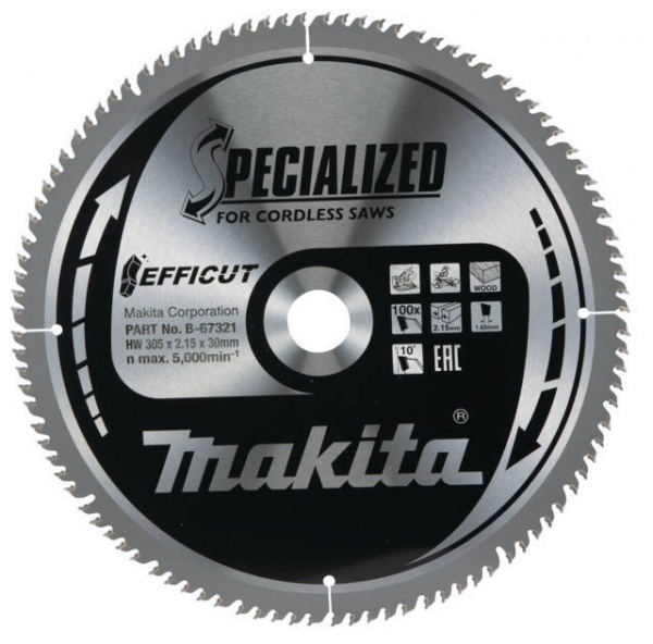 Efficut 305x30 mm lame de scie à onglet pour bois — photo de l’offre ManoMano
