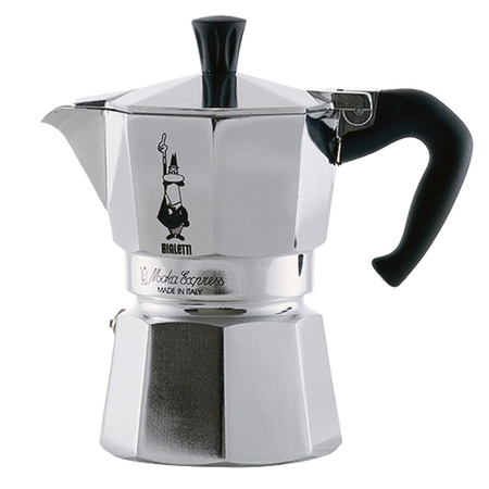 Bialetti Silber Moka Express Espressokocher - Für Gas-/Elektroherd - Für 1 Tasse - Image 8