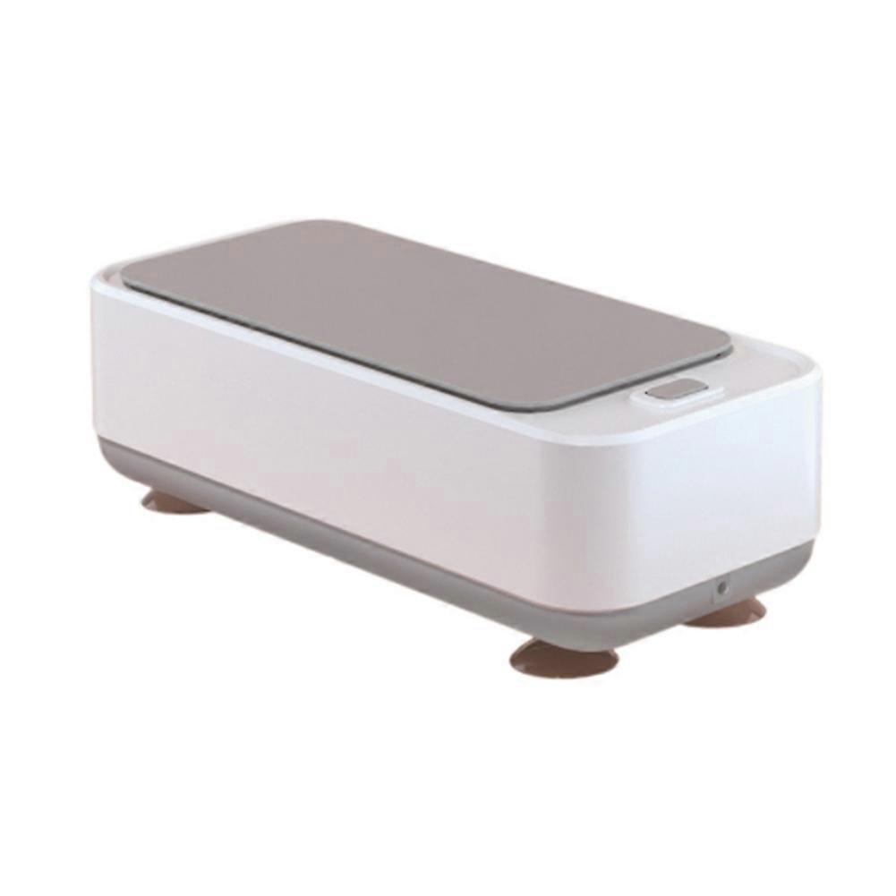 Nettoyeur à ultrasons 45 kHz, 20,5 x 9,2 x 7,5 cm, blanc, pour lunettes, montres et bijoux