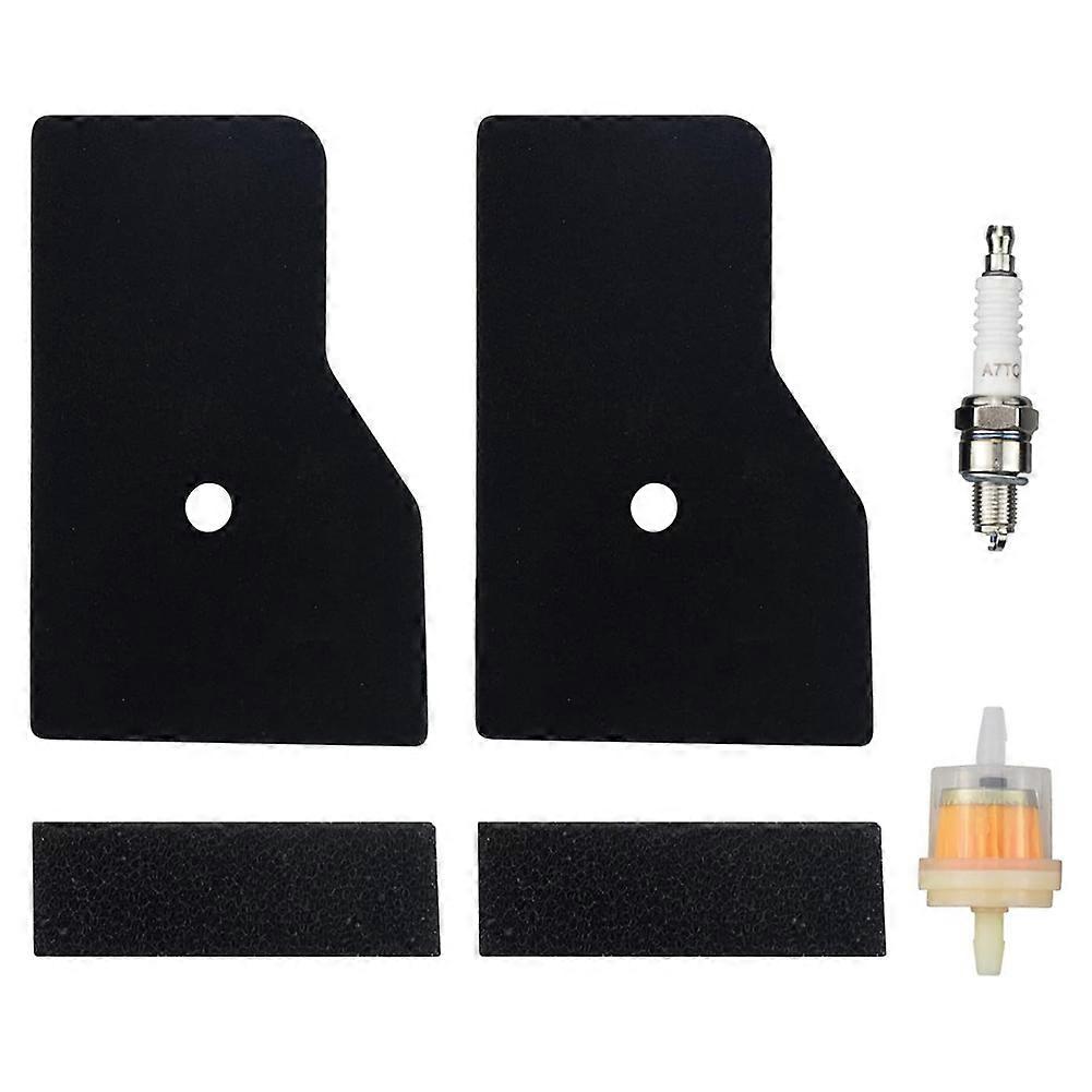 Kit d'entretien pour groupe électrogène, 2 filtres à air, 2 filtres externes, bougie et filtre à carburant, PETIN