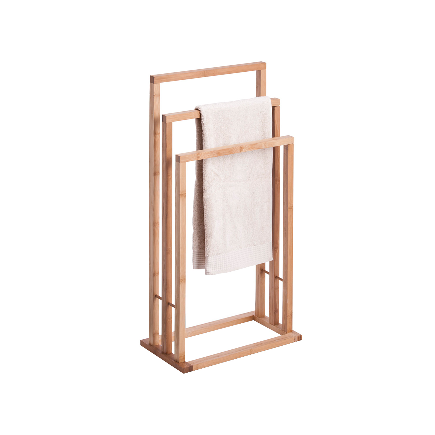 Zeller Handtuchständer Bambus 41 x 81,5 x 24 cm