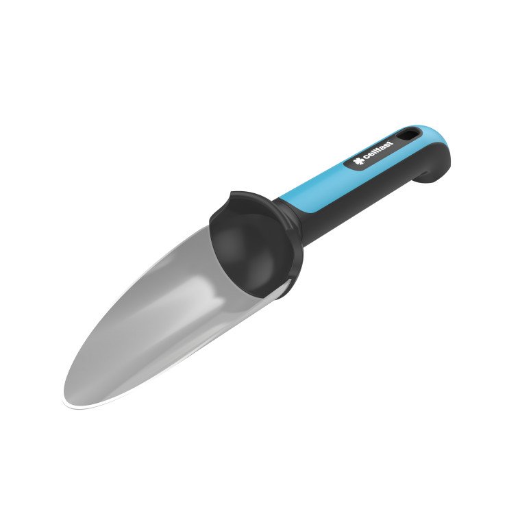 Cellfast Blau - Energo™ Blumenschaufel, Leichtes Und Bequemes Graben, Comfort De Außergewöhnliches Arbeiten, Safetouch™ System, 42-002