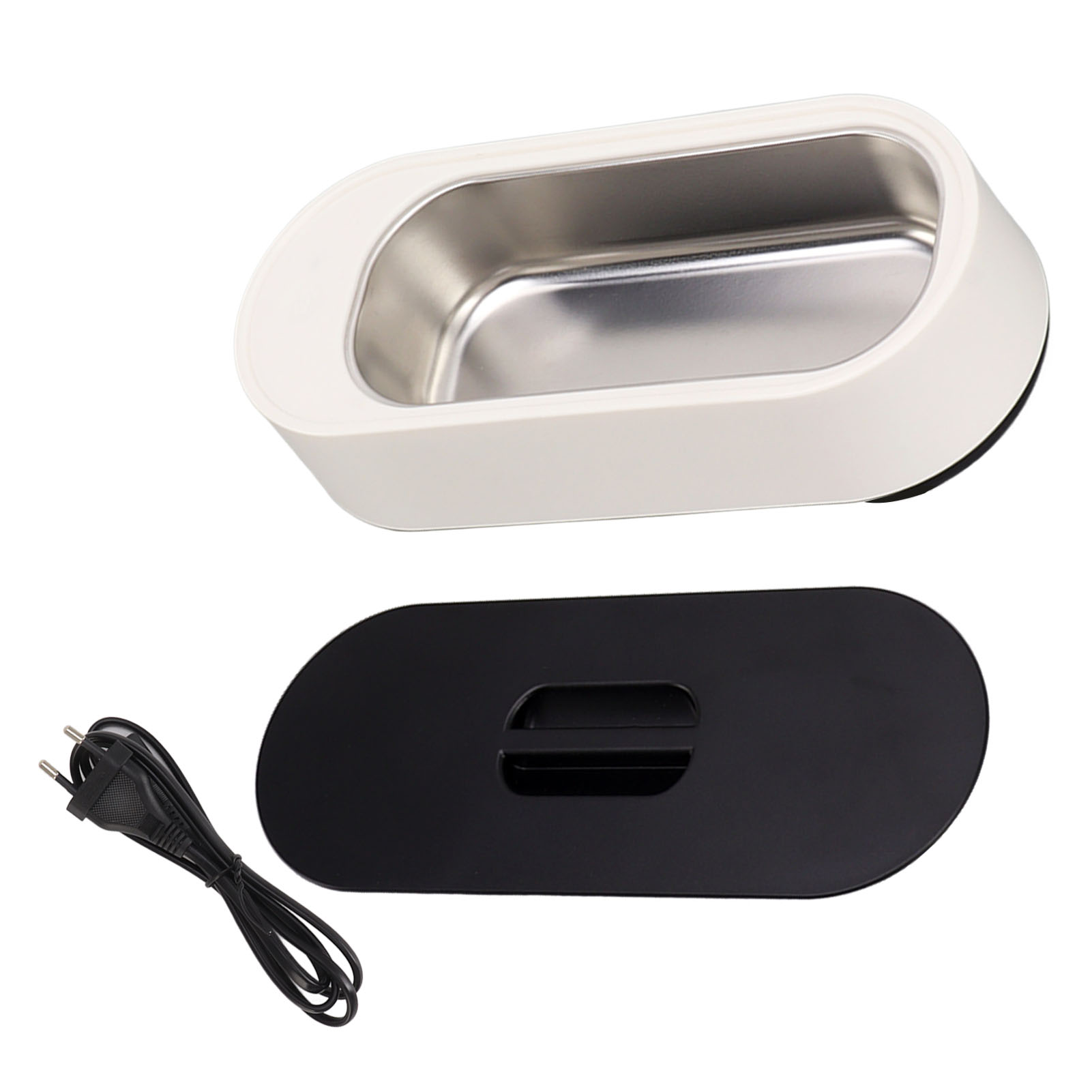 Nettoyeur à ultrasons portable LEDE en ABS et acier inoxydable, pour lunettes, bijoux et montres, 250 V