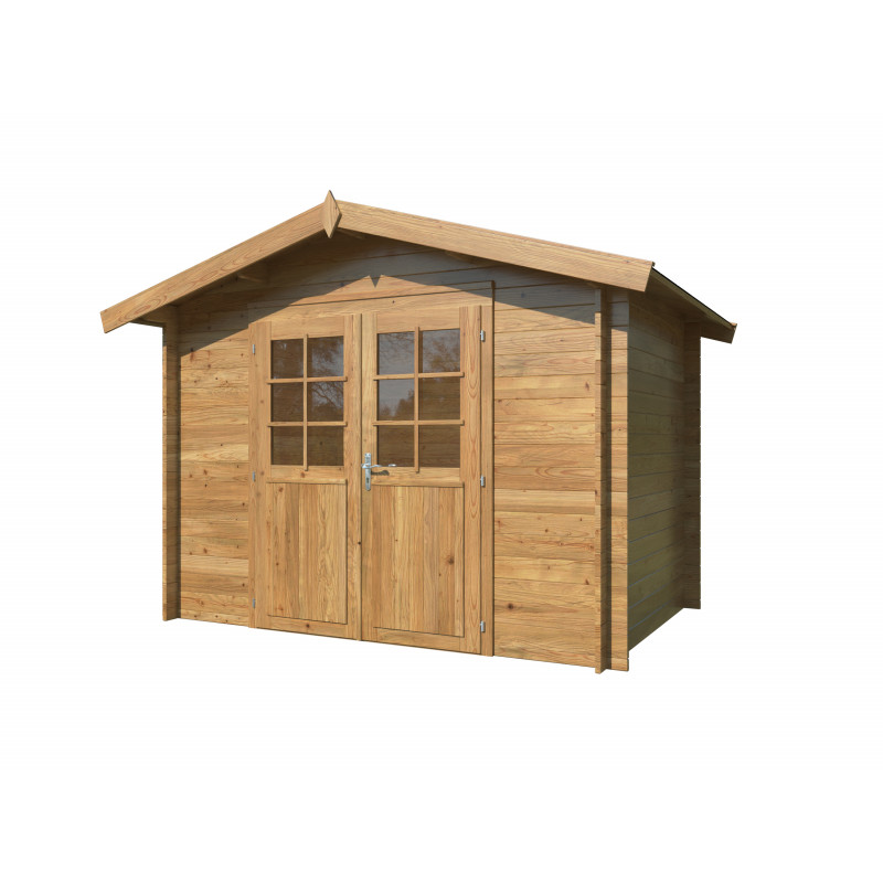 Palmako Valentine 2.8m x 1.8m Premium Log Cabin Shed (28mm)