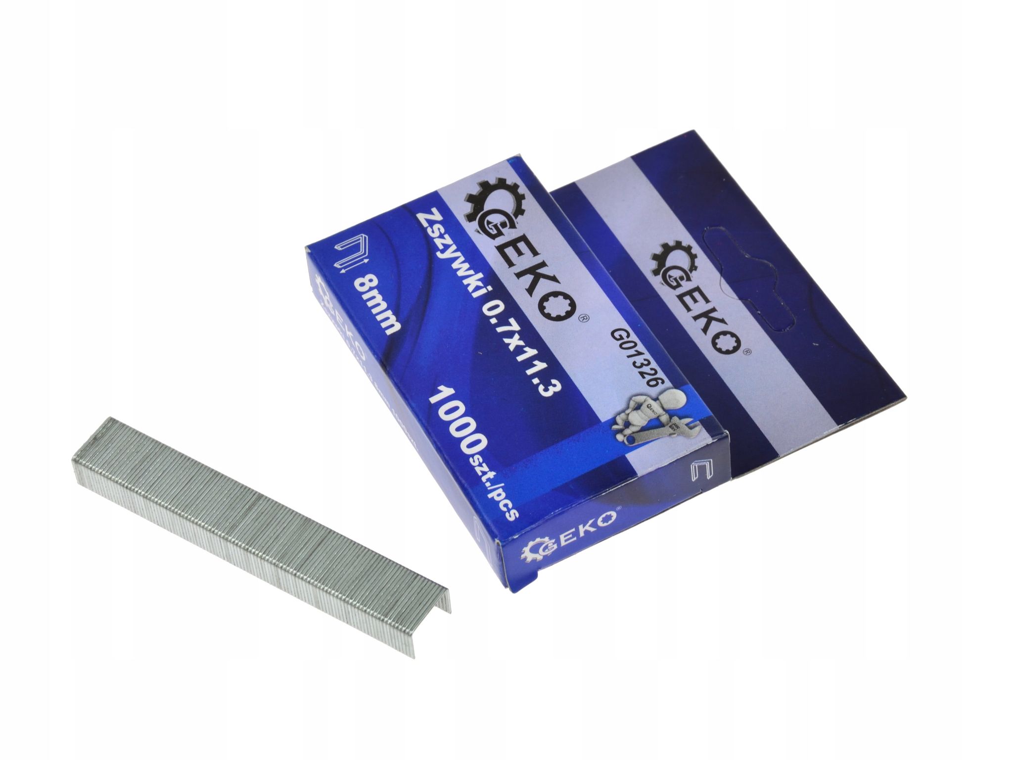 Import Heftklammern Geko Typ 53 Verzinkter Stahl 8 Mm