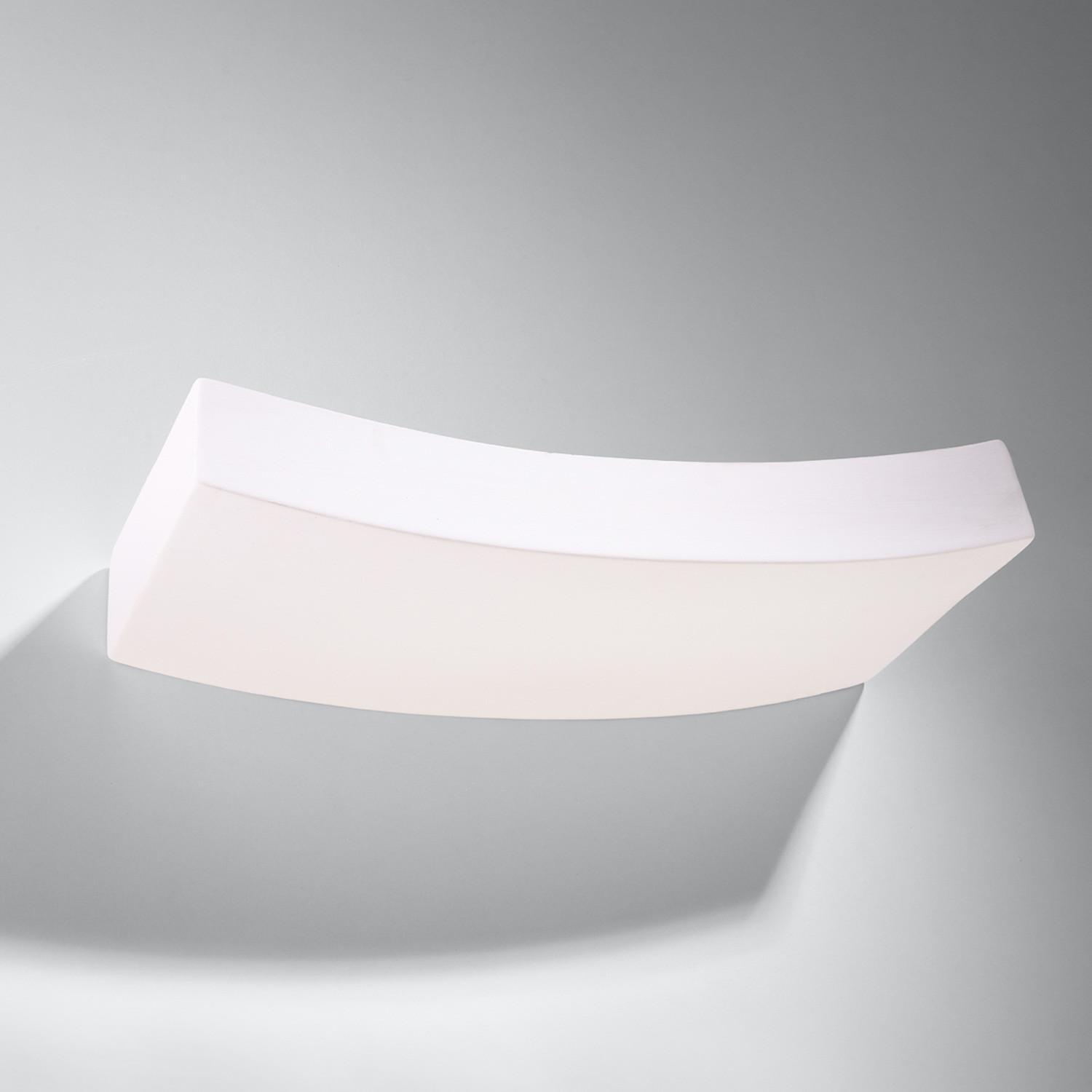 Sollux Lighting Weiß Wandleuchte Aus Keramik Hattor - Bild 2