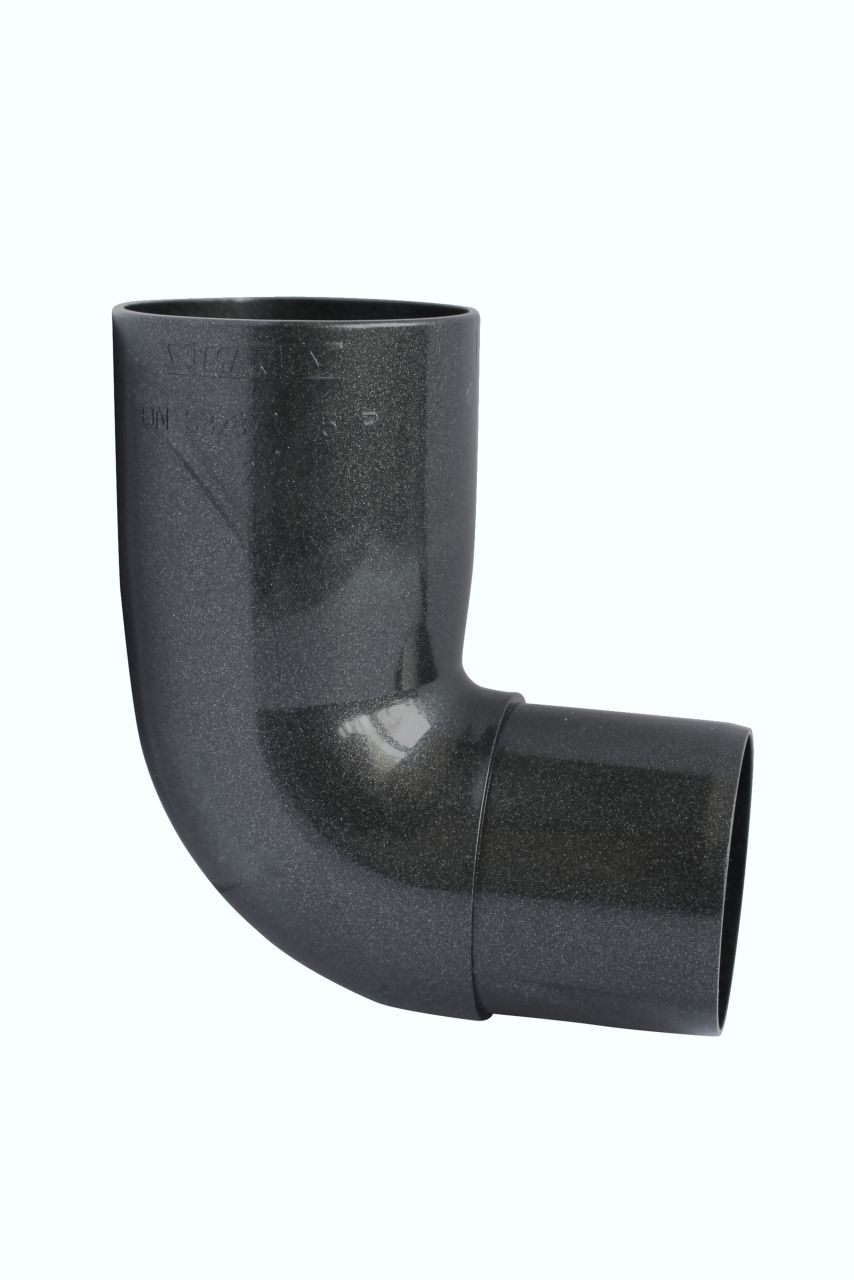 Rohrbogen Dn 53, 87°, Anthrazit Metallic - Marley