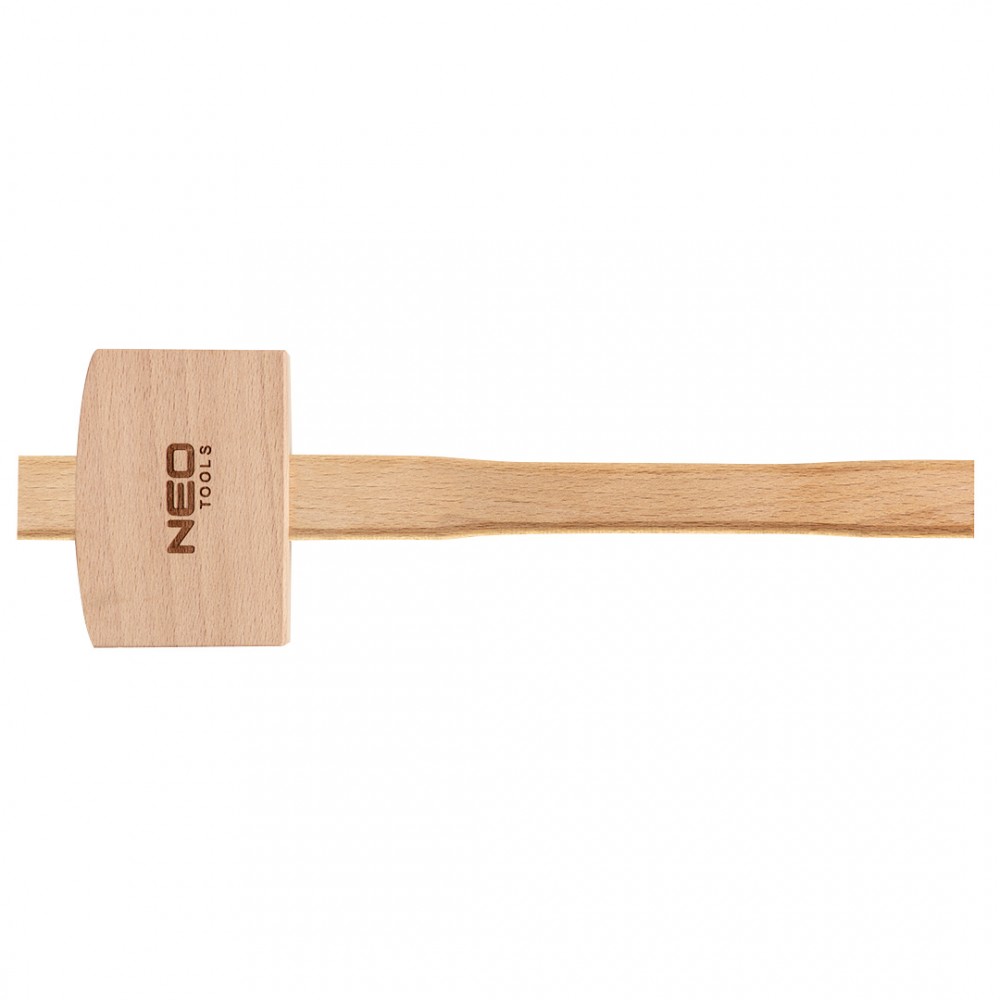 Holzhammer 315g 100x70x46mm Länge Holzhammer 25-076 - Bild 4