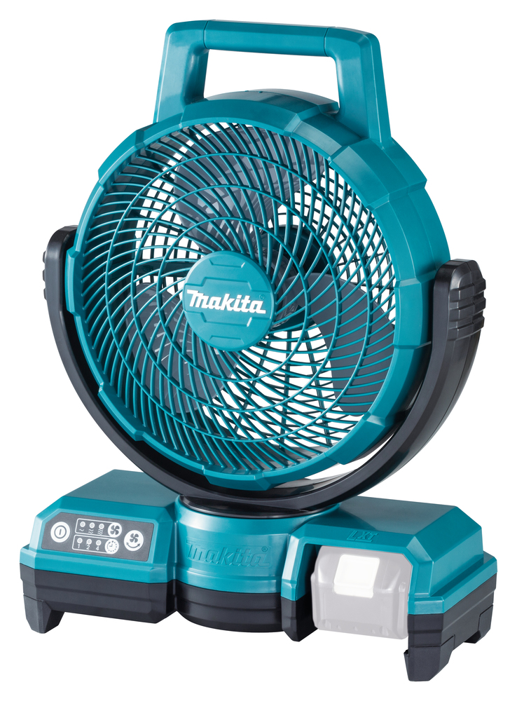 Ventilateur De Table Makita Dcf203z 18v 3 Vitesses D23.5cm Bleu