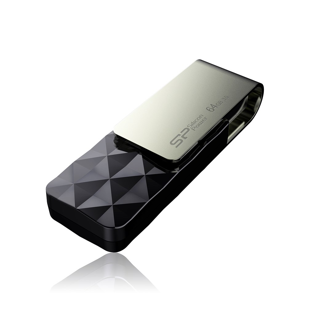Silicon Power Schwarz Blaze B30 64Gb Usb 3.0 Er Speicher