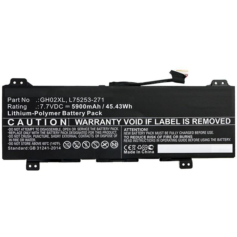 Coreparts Schwarz Hp Laptop-Akku, Mbxhp-Ba0249