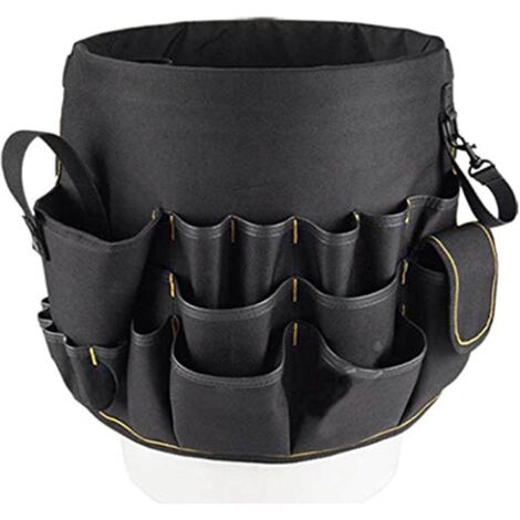 Sac organisateur à outils de jardin 56 poches, 600D Oxford étanche, 10 kg, 30 cm