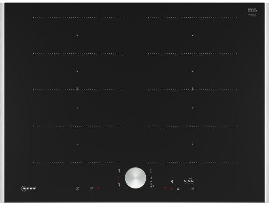 Neff - Table De Cuisson Induction 71cm 4 Feux 7400w Noir T67ttx4l0