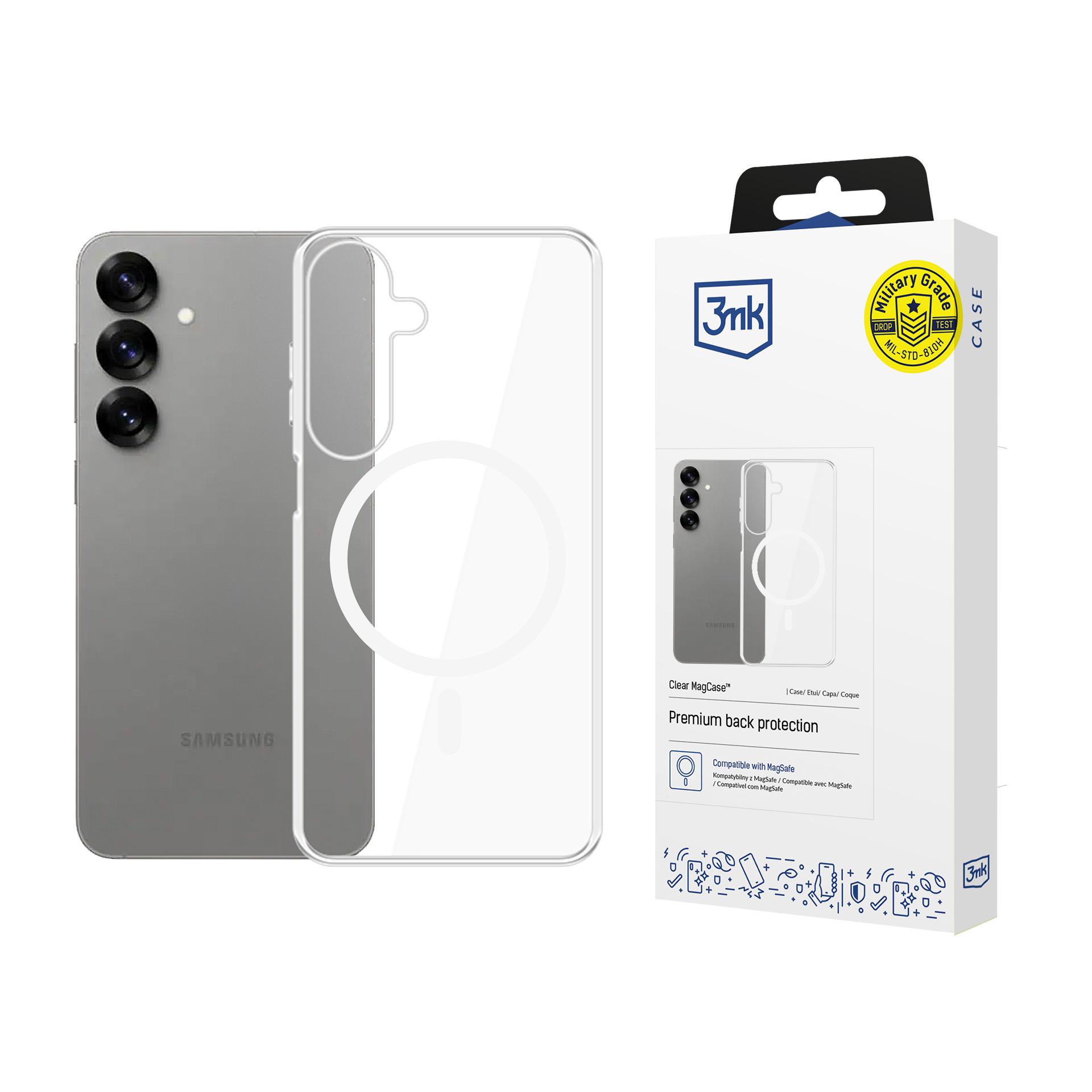 Oem Transparent Samsung Galaxy S25 - 3Mk Clear Magcase