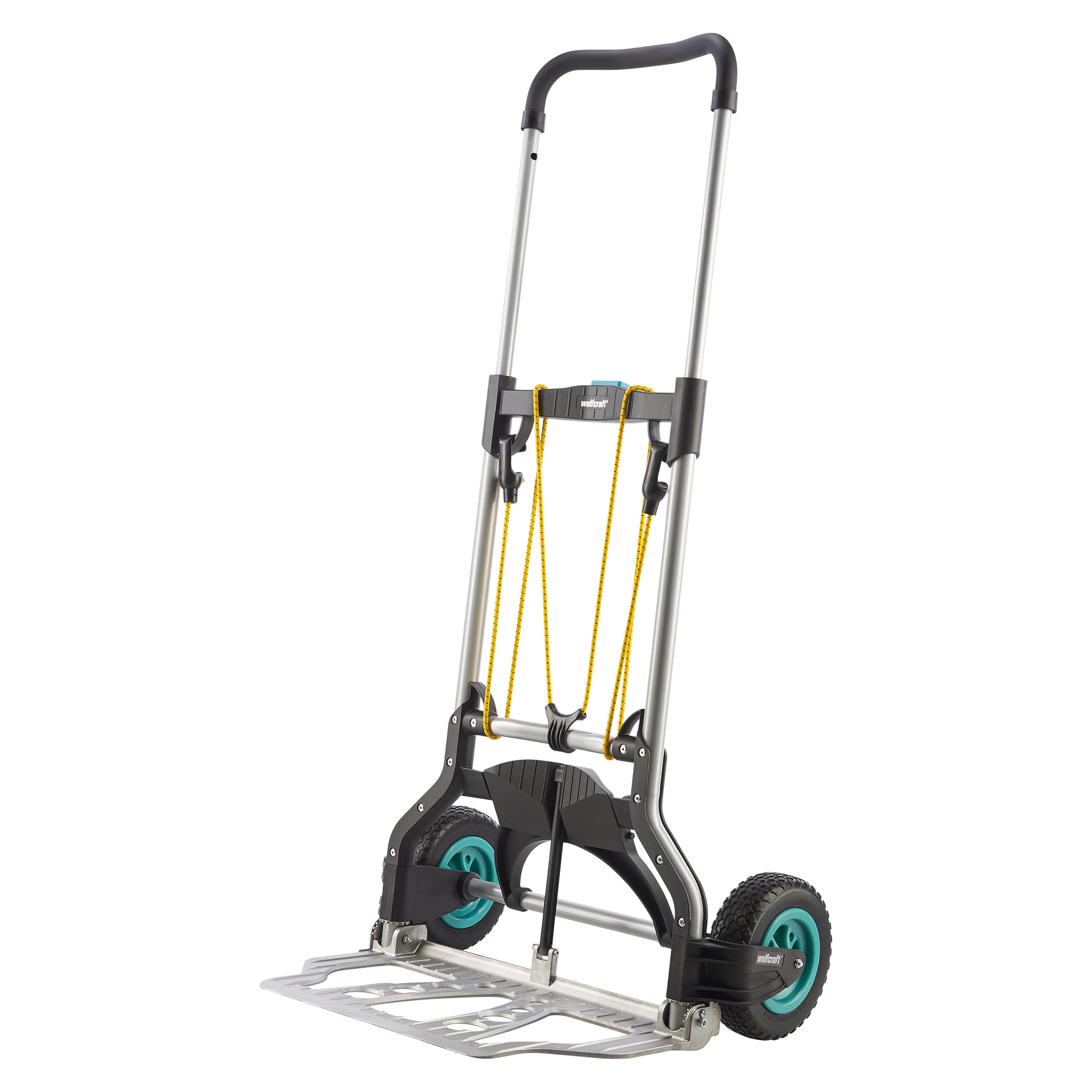 WOLFCRAFT Sackkarre, max. Tragfähigkeit: 100 kg, Stahl/Metall/Kunststoff, mehrfarbig - bunt - Image 5