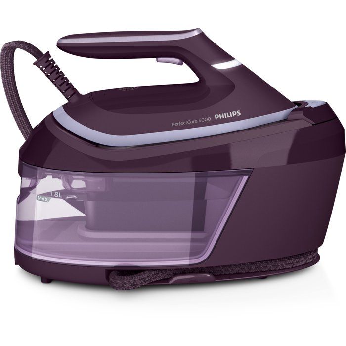 Philips Violett Psg6023/30 Steam Ironing Station 2400 W 1.8 L Steamglide Plus Soleplate Purple, Bügeleisen, - Image 4