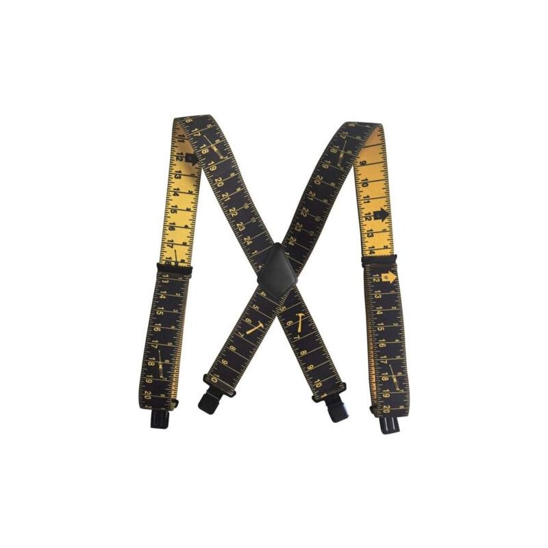 Bretelles de travail pour ceinture porte-outils, réglables, clips à dégagement facile, polyester, design X-Back