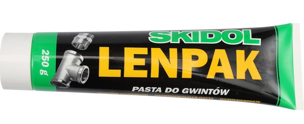 Toya D. Dichtmasse Für Gewinde - Lenpak - Gelb - Tube 250 G - Bis Zu 140C / 20 Bar - Bild 4