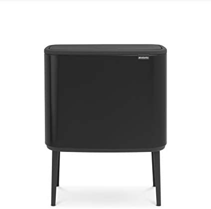 Brabantia Schwarz Bo Touch Bin Abfallbehälter Matt 36 Liter - Bild 3