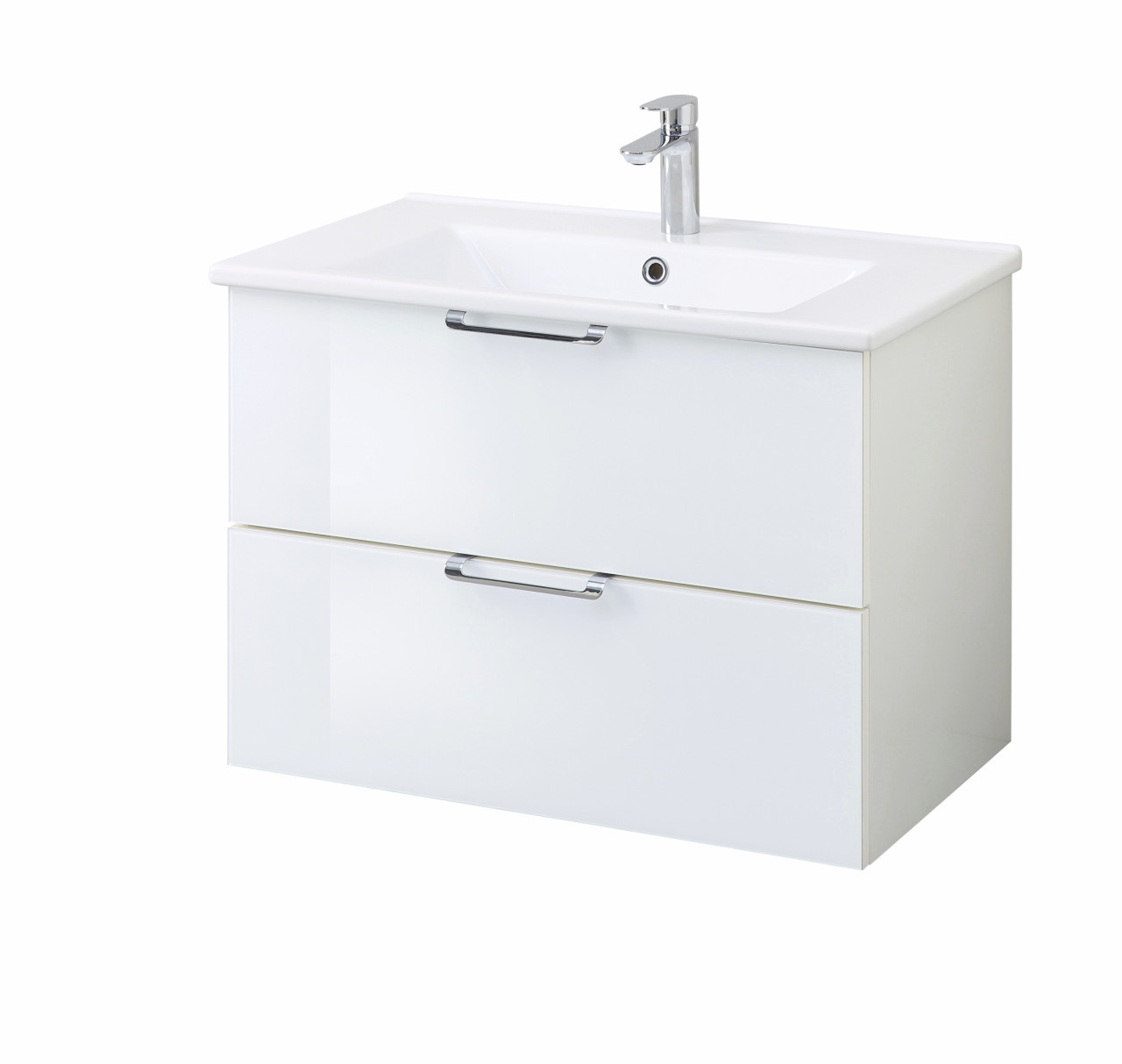 Pelipal Waschbecken mit Unterschrank München weiß glanz 75 x 52 cm - Image 2