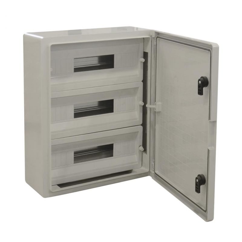 Em Distribution - Armoire Électrique 51 Modules 500x400x175mm Étanche