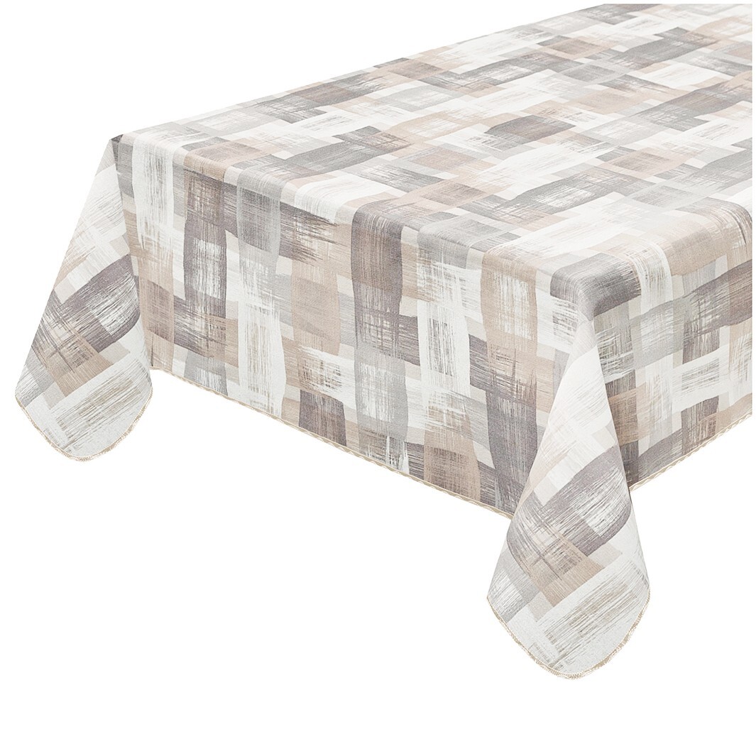 Emmevi Mv S.p.a. Tovaglia Antimacchia Bordata Tavolo Shabby Chic Co...