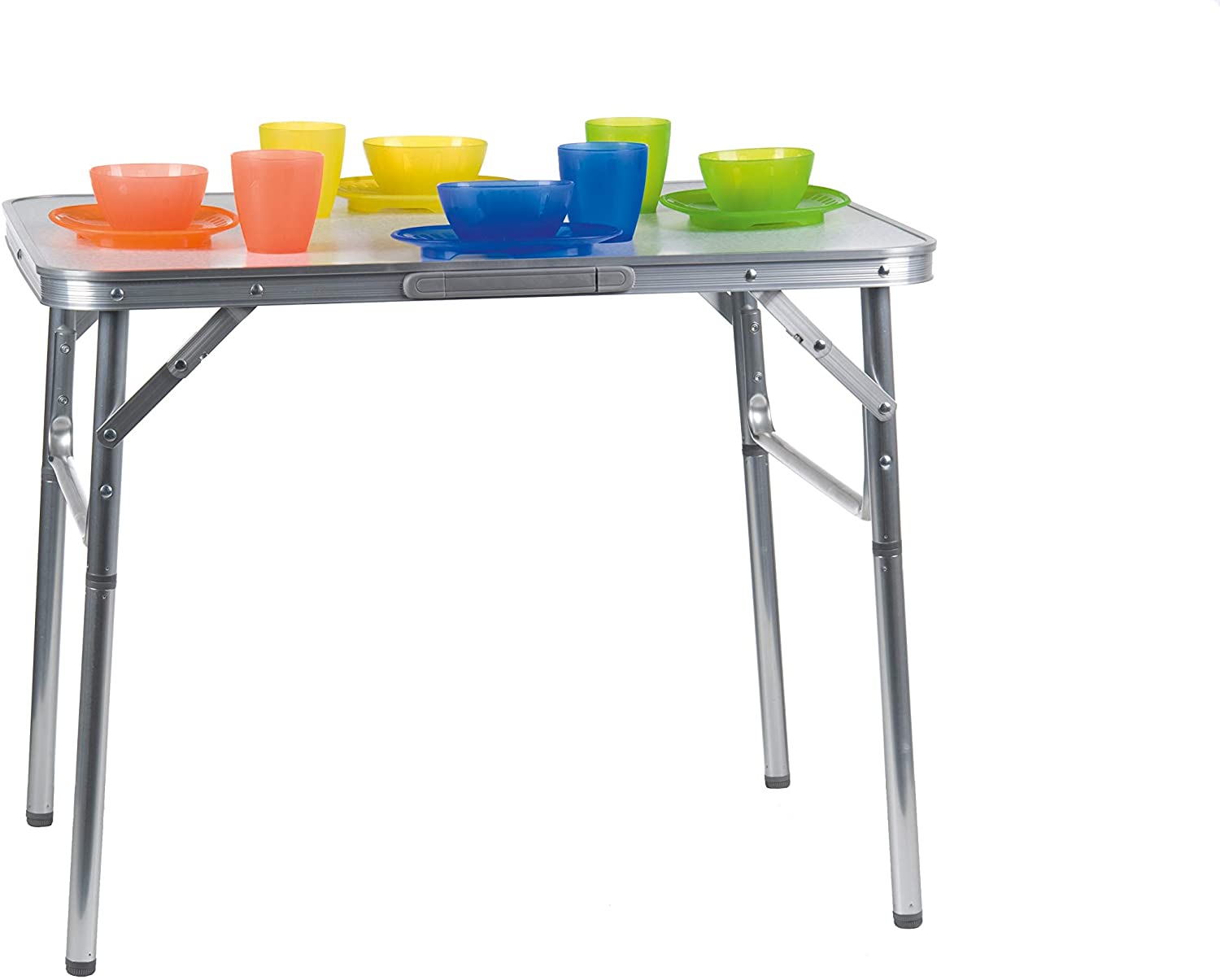 Edm Weiß Edco Campingtisch Faltbar 75 X 55 Cm