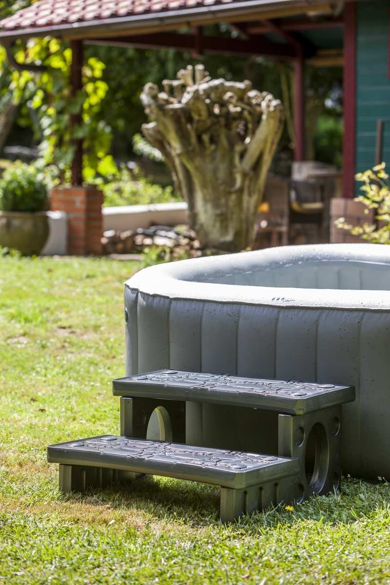 Gre Braun Poolleiter "Für Spa" Pvc 2 Stufen von Baur - Image 3