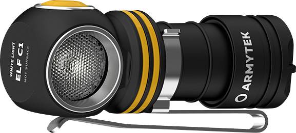 Armytek Elf C1 White Led Lampe Portative À Batterie 1000 Lm 1440 H 56 G