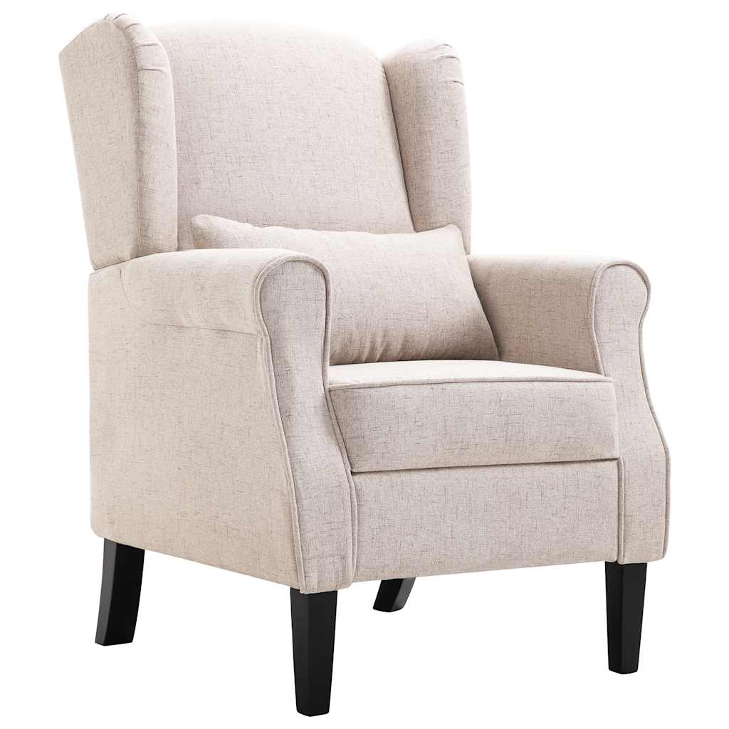 Vidaxl Sessel Beige Stoff