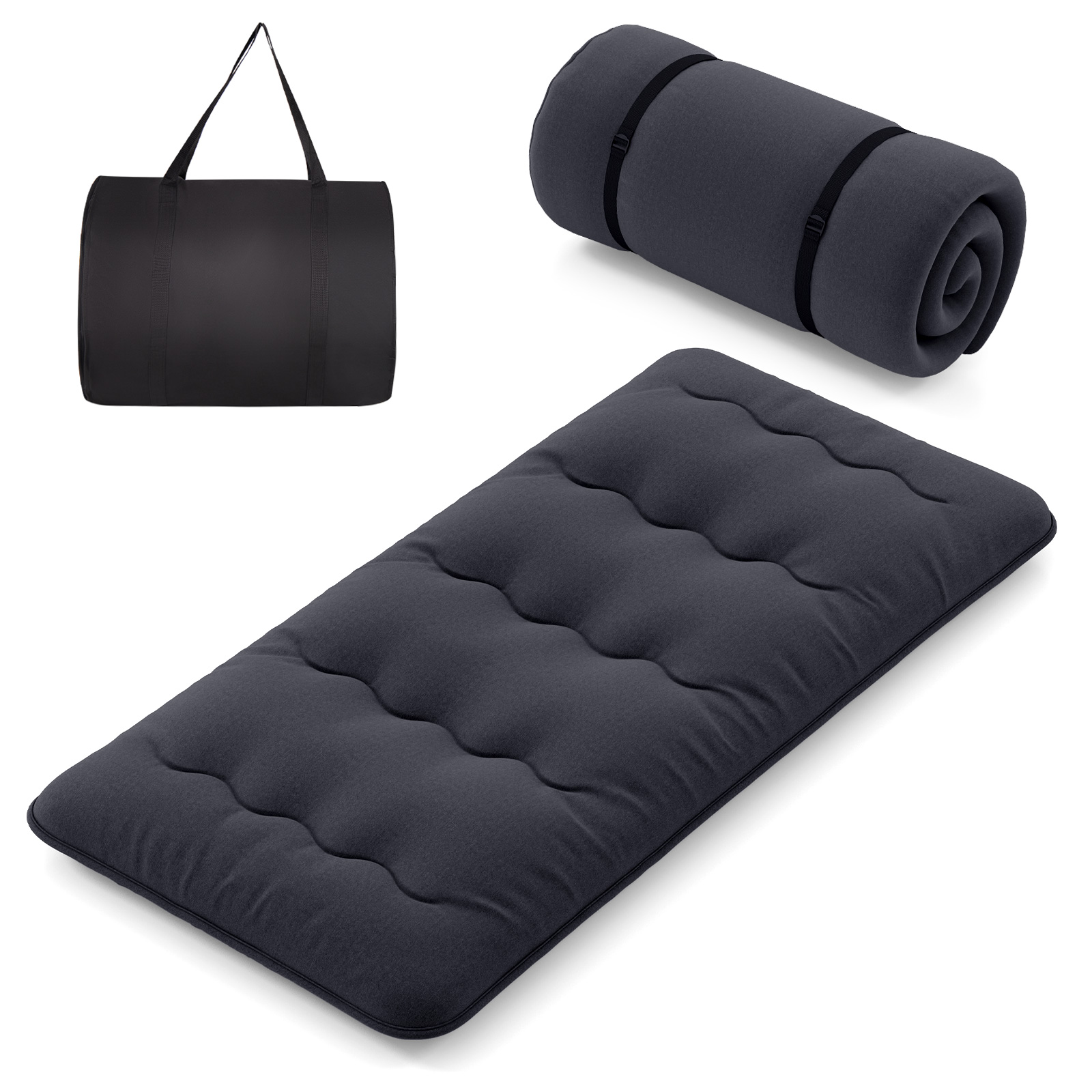 Costway - Matelas Futon Portable Pliable