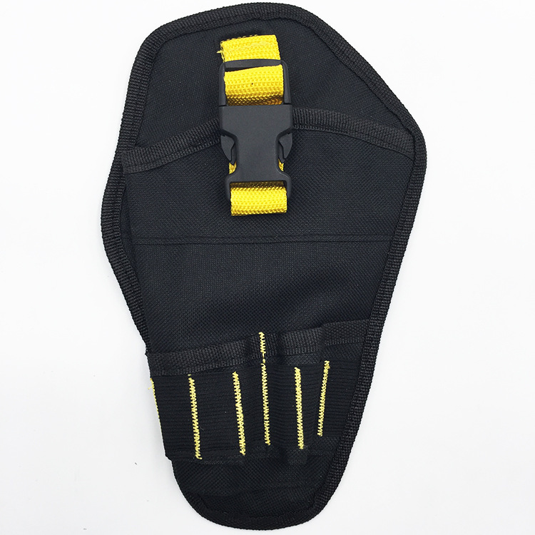 Sacoche à outils avec ceinture ajustable, étui porte-outils pour perceuse, électricien et charpentier