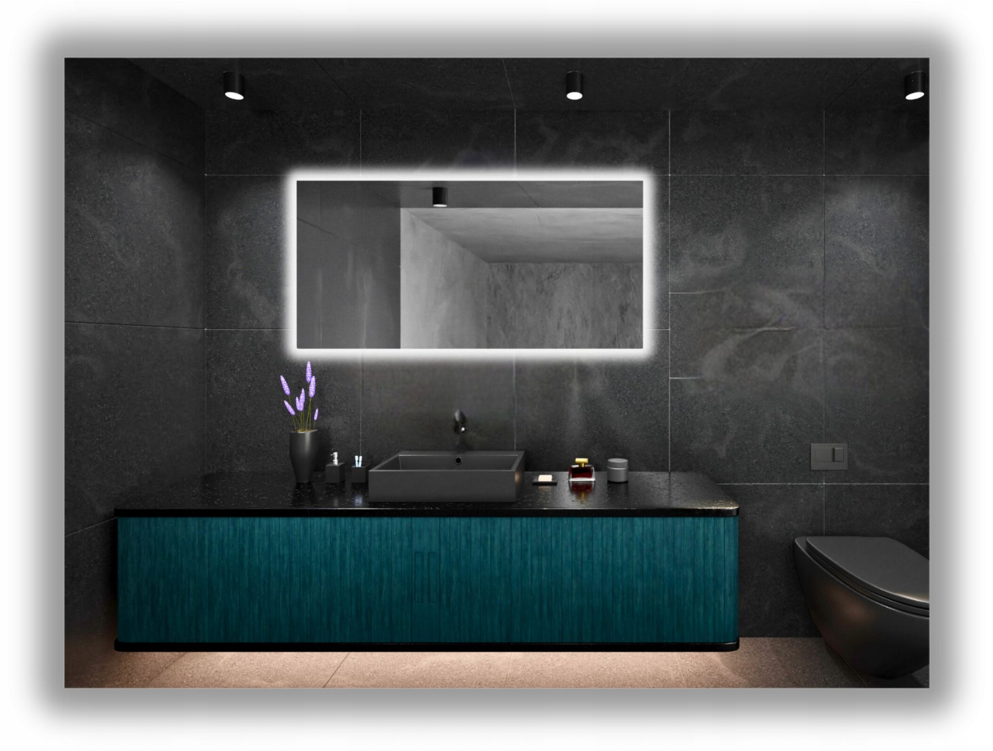 Miroir Lumineux Led 95x80 Étanche Ip65