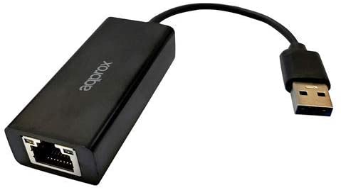 Approx Schwarz Netzwerkadapter Rj45 Auf Usb 2.0 Appc07v3 Bis Zu 100Mbps Farbe White - Bild 3