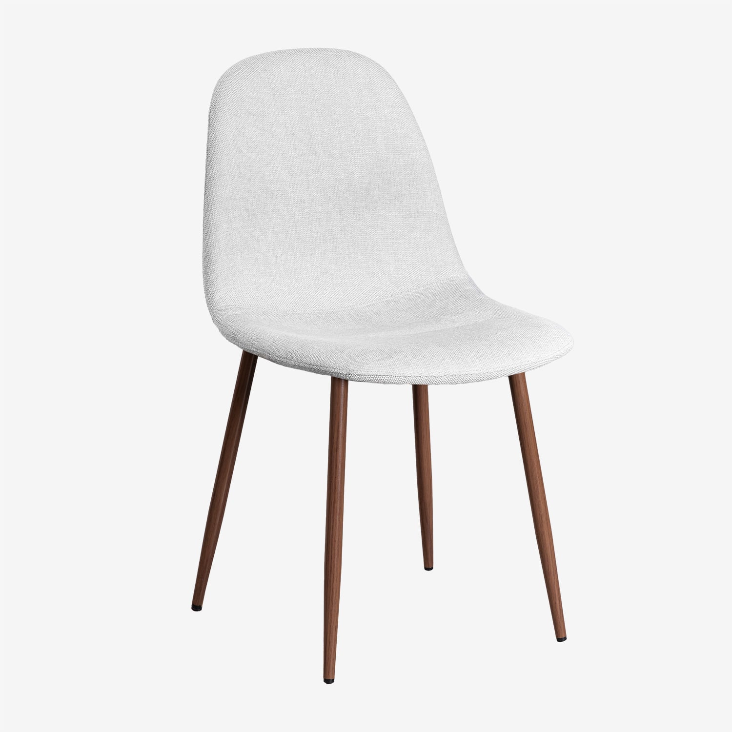 Sklum - Pack 2 Chaises De Salle À Manger Glamm Bois Foncé