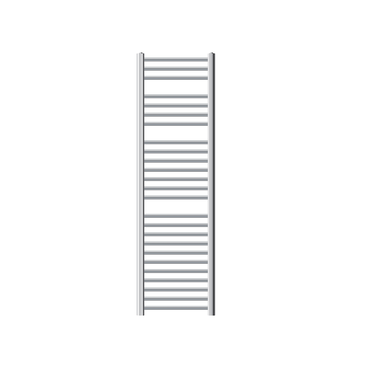 Ecd Germany - Badheizkörper - 400 X 1500 Mm - Chrom - Gerade Mit Seitenanschluss - Heizkörper Handtuchwärmer Handtuchtrockner Designheizkörper