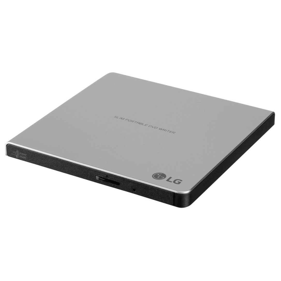 Hitachi - LG GP57ES40 Slim Portable DVD-Writer - DVD-RW Brenner - USB 20 - Silber - Image 4