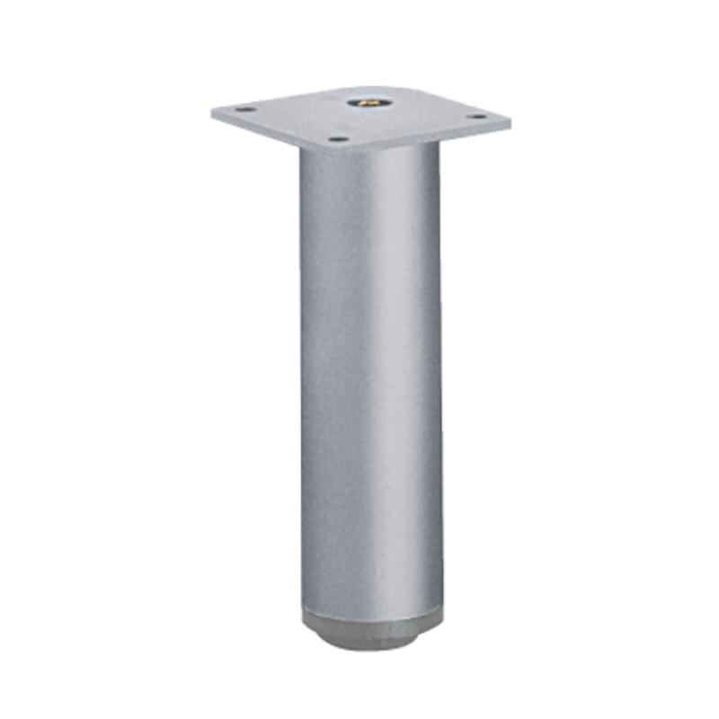 Hettich Grau Möbelfuß Lano Ro, 150 Mm X Silber Eloxiert, 9119554