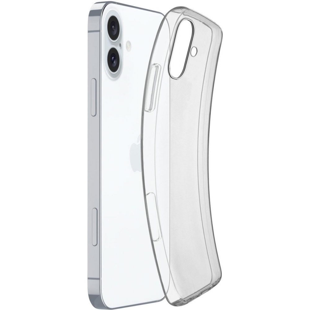 Cellularline Fine (Apple iPhone 16), Smartphone Hülle, Transparent - Bild 2